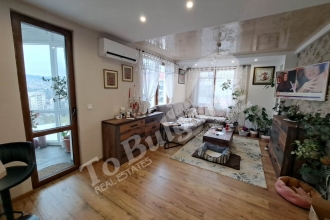 Three room panoramic apartment for rent in the center of Veliko Tarnovo